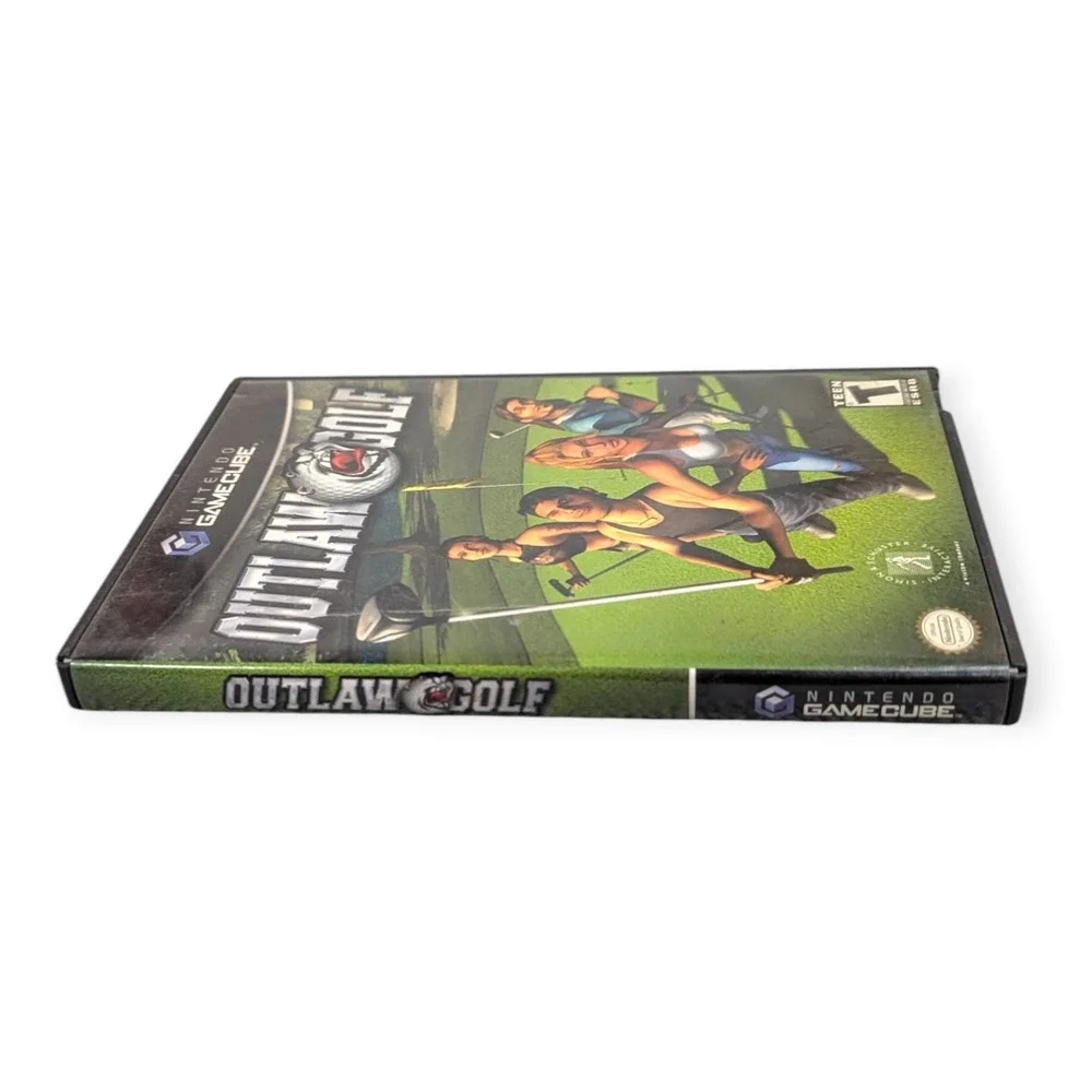 Outlaw Golf Nintendo GameCube CIB Complete with Manual and Inserts 2002 DOL-GOFE